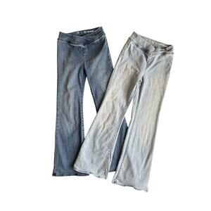 Gap Girls Size 10 Slim ’70s Flare High Rise Jeans Denim 
- Bundle 2 Pairs
